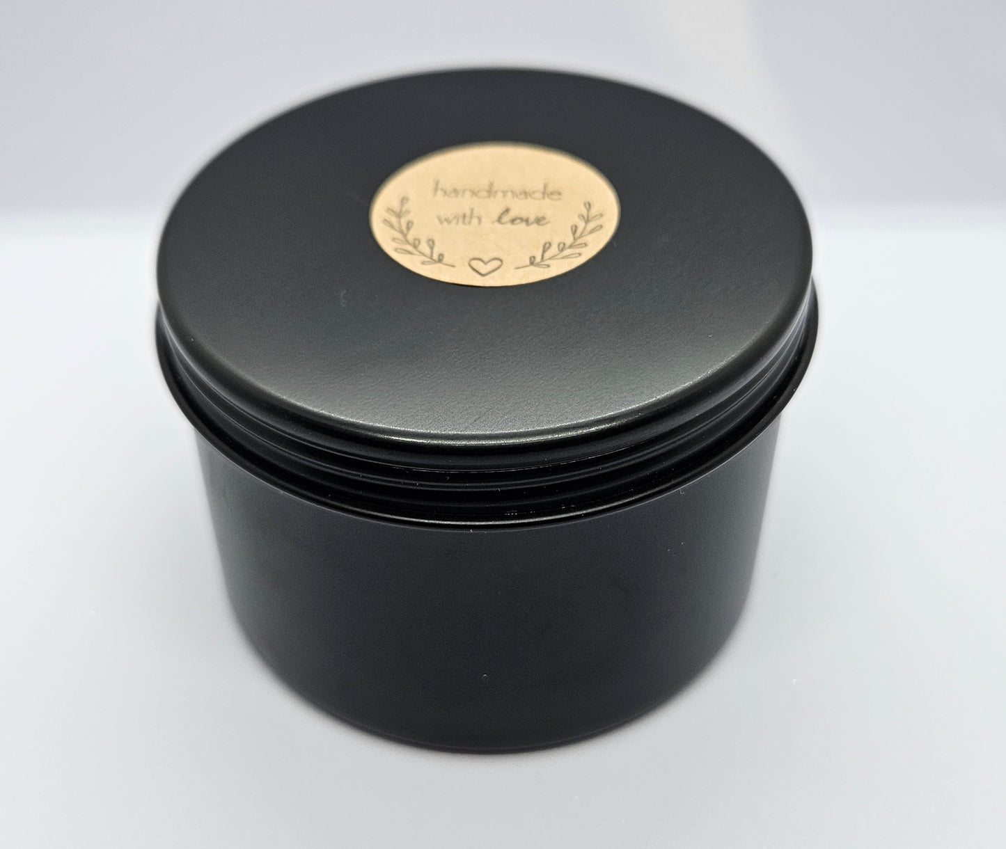Soothing Bergamot Scented Candle – Matte Black Tin 110g