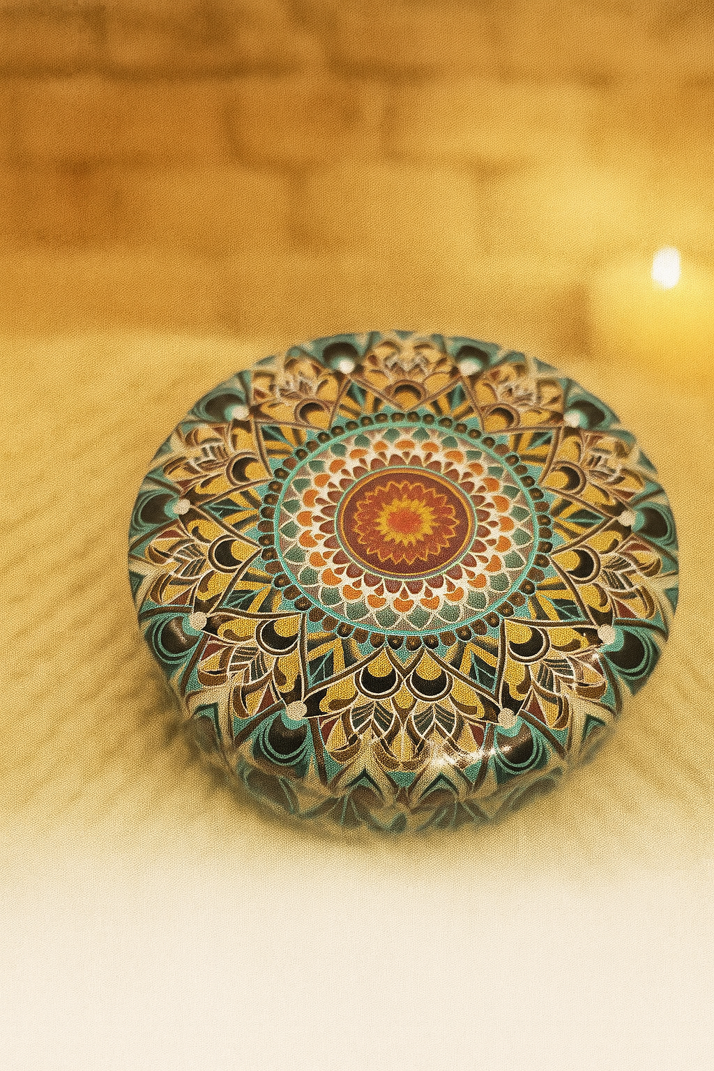 Earth Luxe Musk Scented Candle – 60g