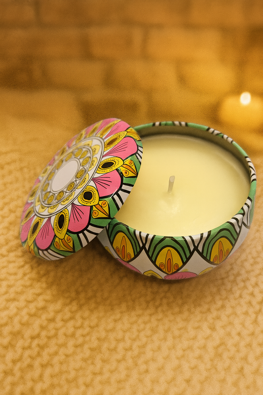 Blossom Musk Scented Candle – 60g