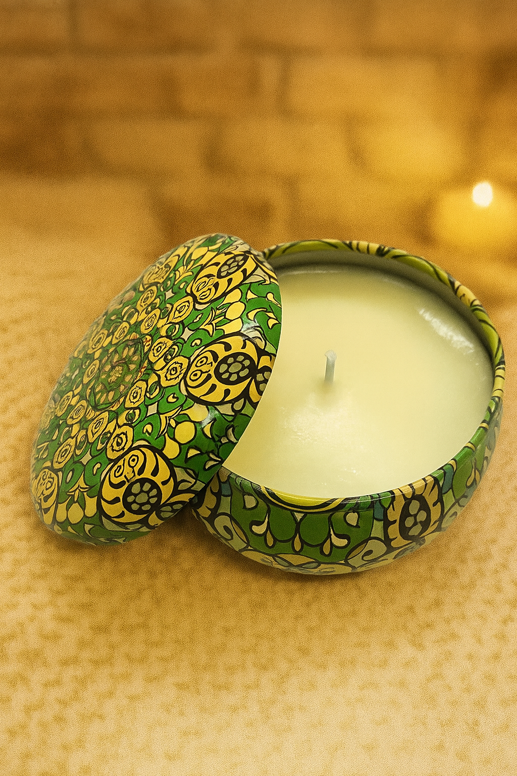 Botanic Musk Scented Candle – 60g