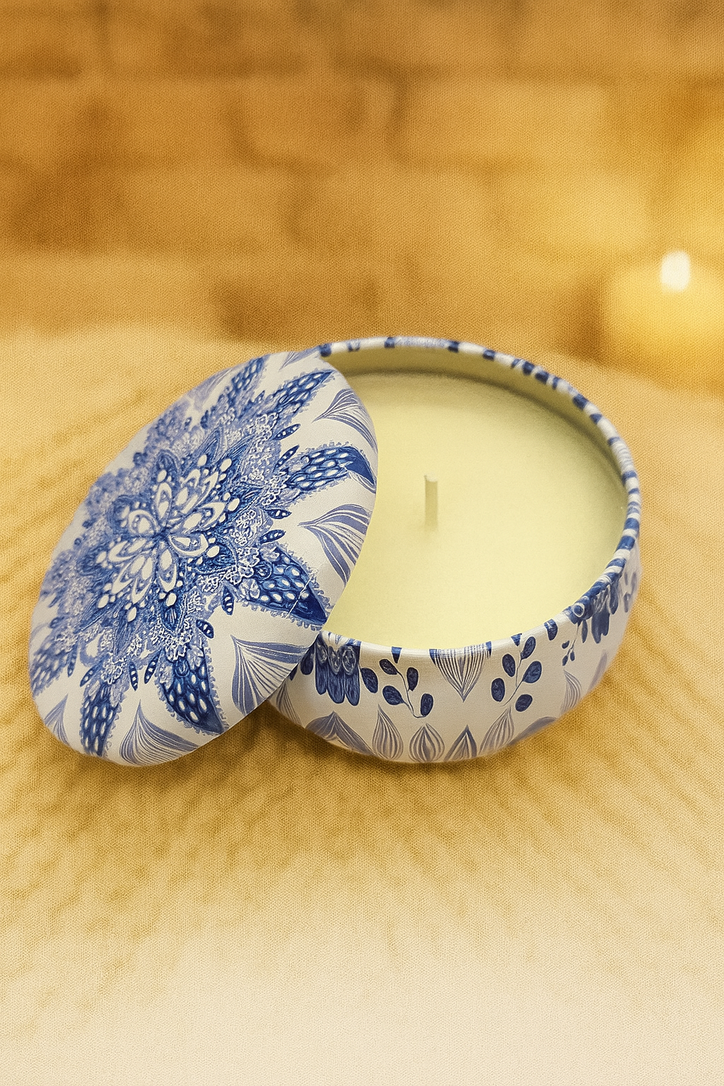 Serene Musk Scented Candle – 60g